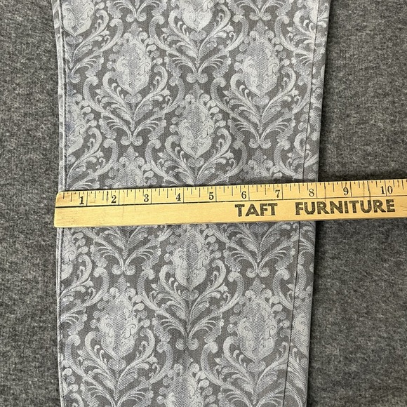 Chicos Girlfriend Slim Leg Ankle Jeans Womens 0.5 4 / 6 Perfect Stretch Pattern - Picture 12 of 14